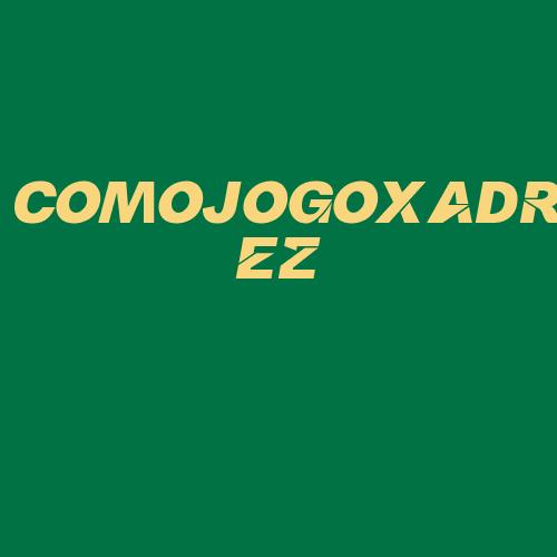 Logo da COMOJOGOXADREZ